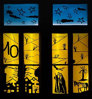 Adventsfenster Einsiedeln 2016-10